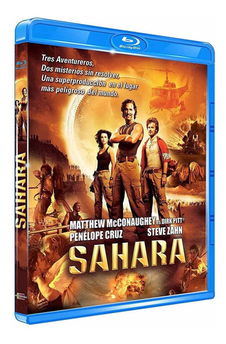 Sahara Matthew Mcconaughey / Penélope Cruz Película Bluray