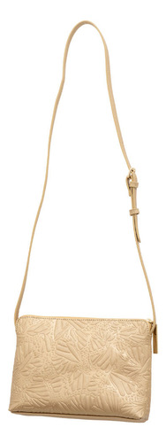 Crossbody Pineda Covalin Diseño Grabado Mariposa Color Rosagbdmr
