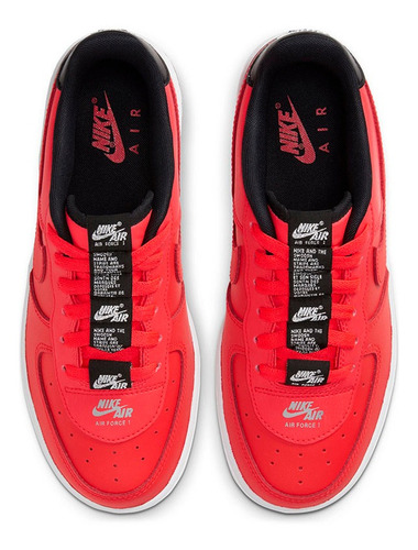 Zapatillas Nike Air Force 1 07 Lv8 3 En Rojo | Moov By Dexte