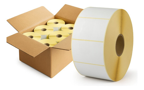 Etiquetas Autoadhesivas 50x25 Códigos De Barras - Pack X6
