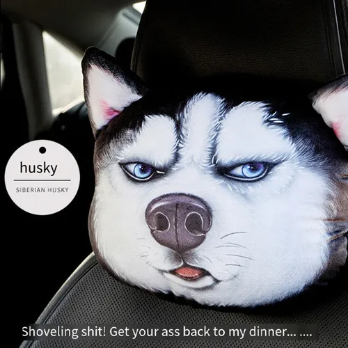 Almohada A2cute Para Reposacabezas De Coche Para Perros, Nov