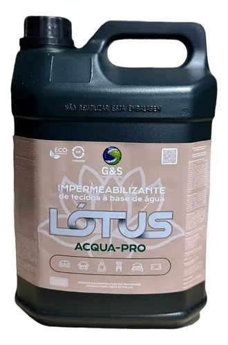 Impermeabilizante De Sofa Base Agua Acqua-pro 5l Lotus G&s