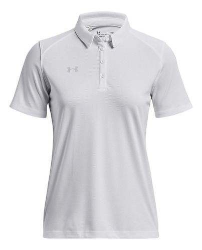 Polera Polo Ua Tech Para Mujer Blanco Under Armour