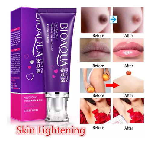 2×crema Blanqueadora Para Aclarar La Piel, Rostro Y Cuerpo