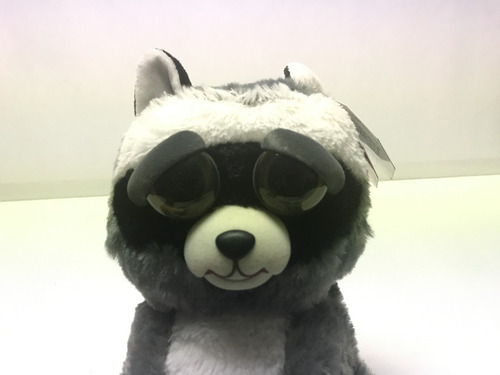 Peluche Feisty Pets Mapache Transforma Su Cara Linda A Malo