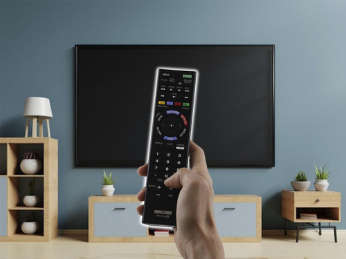 Imagen 4 de 10 de Control Remoto Compatible Con Sony Bravia Smart Tv Netflix