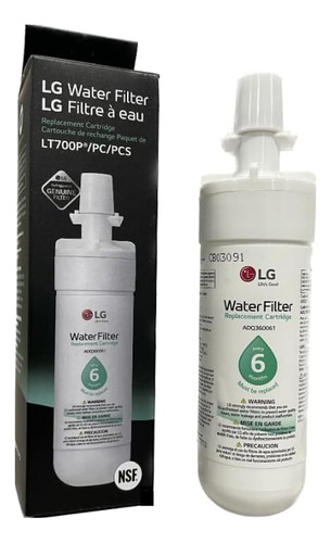 LG Lt700p- 6 Meses / 200 Galones Capacidad Refr...