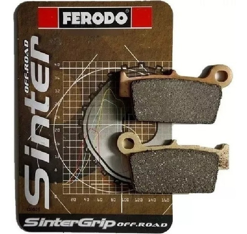 Pastilla De Freno Shercosm 2.5i Supermotard 08 Trasera