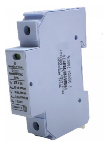 Kit 12 Dps Dispositivo Protetor Surto 60ka 275v 1p Classe 2