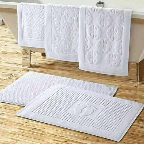 Imagen 7 de 8 de Alfombra De Piso De Baño Toalla Antideslizante Alfombra De P