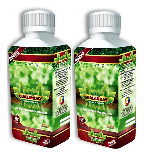 2 X Gualanday Jarabe  360ml - Unidad a $17450