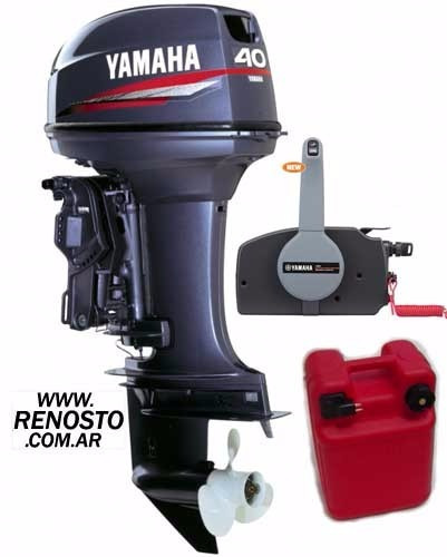 Motores Yamaha 40hp 2t Pata Larga Con Power Trim - En Stock