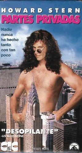 Partes Privadas Vhs Howard Stern Radio Comedia (Usado)