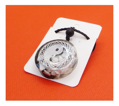 Imagen 3 de 10 de Collar Con Colgante Ying Y Yang