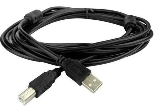 Cable USB para impresora universal HP Epson, 3 metros, 3 m, color negro