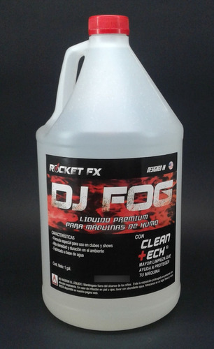 Imagen 3 de 4 de Liquido Humo Dj Fog Para Máquinas Chauvet Martin American