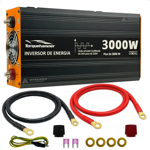 Inversor 3000w 24v Veicular Torquehammer Caminhão
