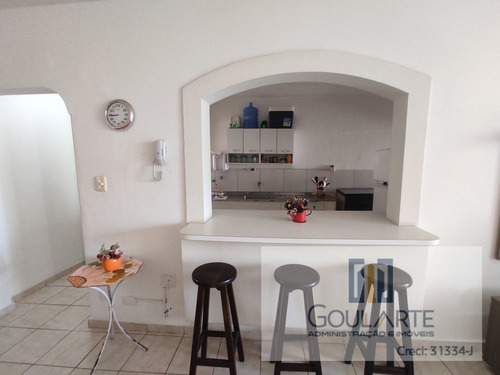 Imagem 2 de 30 de Apartamento Com 2 Dormitórios + Dormitório De Serviço À Apenas 300 Metros Do Mar Na Pitangueiras - Guarujá - 3341