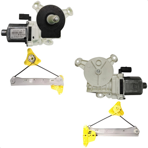 Kit Motor Bosch Maquina Vidro T.e Vw Gol G5 A G8 2008 A 2023