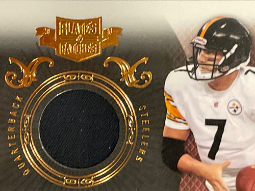 Big Ben Roethlisberger Game Used Jersey Card Panini 136/299 (Usado)