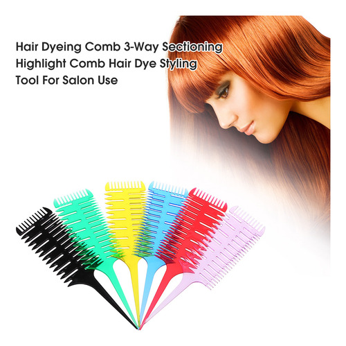 Peine Para Teñir El Cabello, Utiliza Una Herramienta Para Pe