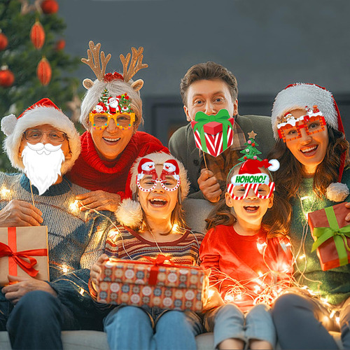 40 Piezas De Suministros De Fiesta De Navidad Incluye