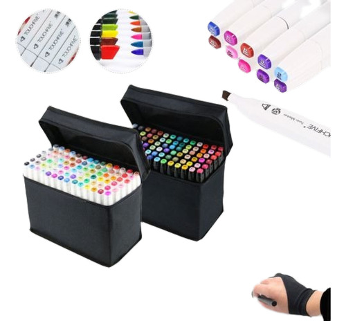 Profesional General 168 Color Touch Five Graphic Marker Pen 