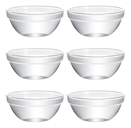 Taza De Yogur, Cuenco De Cristal Para Tartas Y Postres, 6 Un