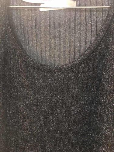 Remera Larga De Lurex