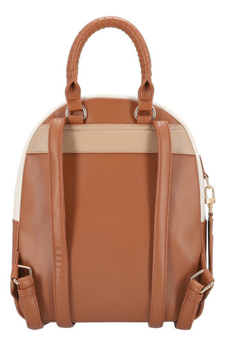 Mochila Para Mujer Westies Beige Multi Hbottuwe Color BEIGE/MULTI