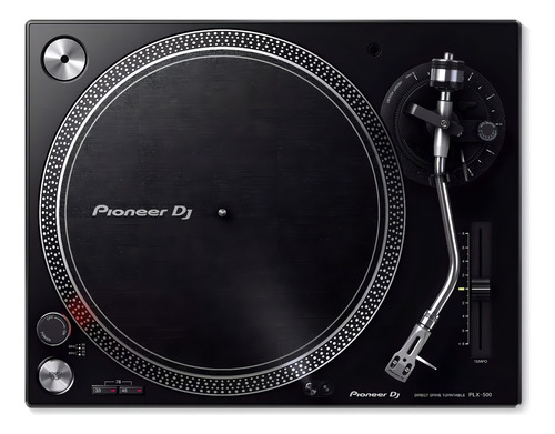 Bandeja Para Dj Pioneer Dj Toca Discos Plx-500-k Color Negro 220v Negro