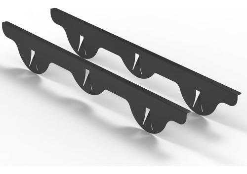 Rellena Huecos Entre Mesada Y Cocina Acero Negro 59.44cm