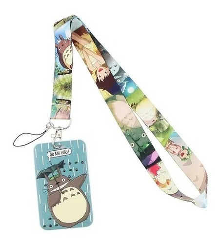 Lanyard Mi Vecino Totoro - Cinta Colgante + Portacredencial