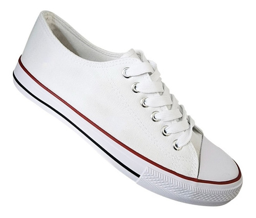 Zapatilla Hombre Urbana De lona Casual - Blanco - 7090 +1