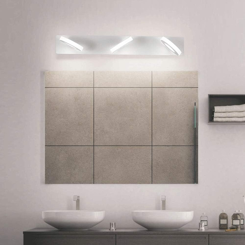 Barra Artefacto Led Baño Espejo 3 Anillos Nordico 9 W