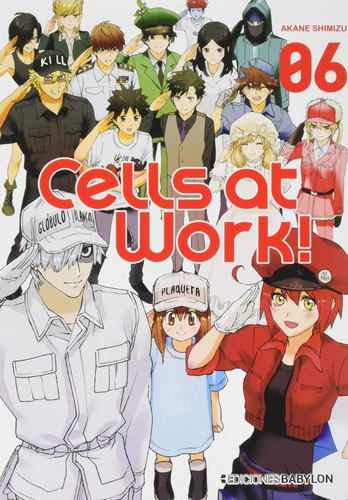 Manga Cells At Work Tomo 06 - Babylon