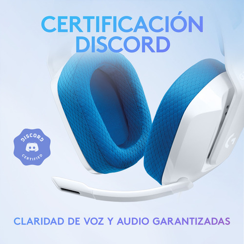 Logitech G335 Audífonos Con Cable Para Gaming Blanco