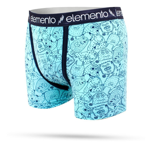 Boxer Estampado ALG/lyc Elemento Ropa Art.624