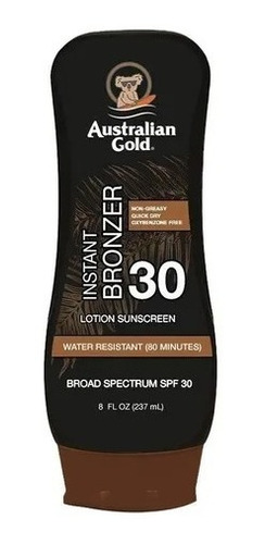 Australian Gold Lotion Bronzer Kona Coffee Spf 30 237ml