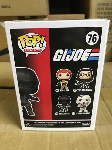 Funko Pop Snake Eyes 76 G.i. Joe Pop Retro Toys