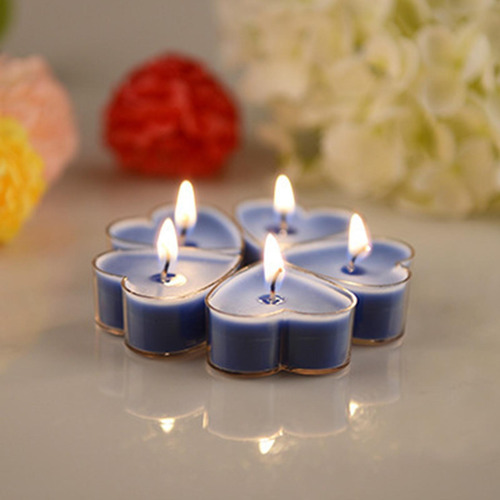 Velas De Té En De Corazón Velas De Té En De Corazón Velas Pe