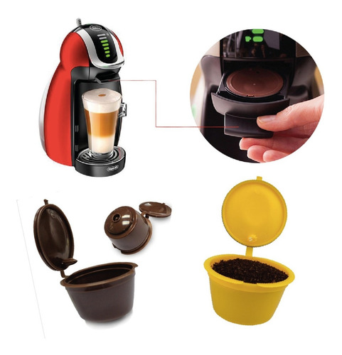 Capsulas Reutilizables Para Cafeteras Dolce Gusto® X 2 Color