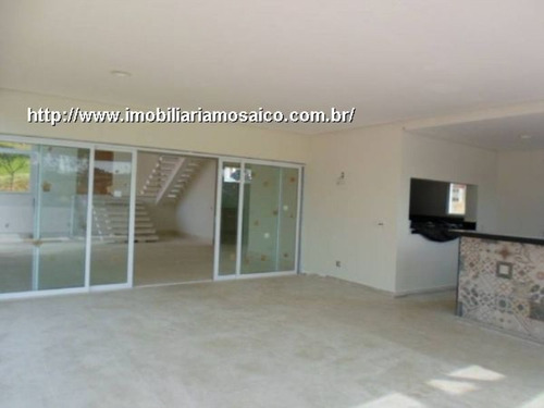 Imagem 2 de 7 de Maravilhosa Residência Com 3 Suítes, Escritório, Piscina Com Espelho D'agua - 87337 - 4491424