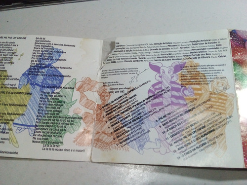 Cd Atchim & Espirro-o Circo Do Atchim E Do Espirro Remasterizado (Usado)