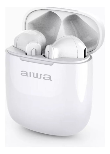 Audífonos Inalámbricos Aiwa Tws Bluetooth Aw-9tws Blanco