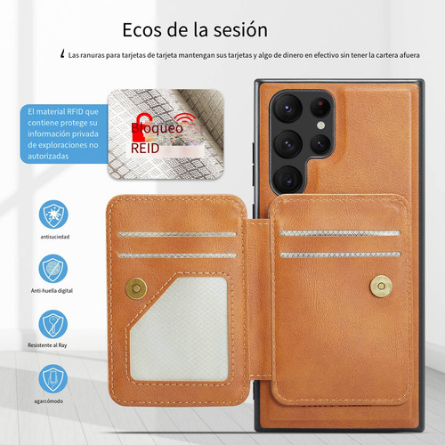 Funda Para Samsung Galaxy S24 S24 Plus S23 Fe Magsafe Wallet