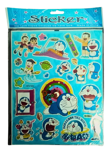 Stikers Surtidos Calcomanias Personajes 10 Plantillas