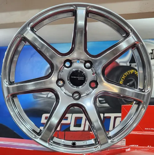 Jogo Roda Alloy Work Emotion T7r / Aro 18 / Tala 8 / 5x114