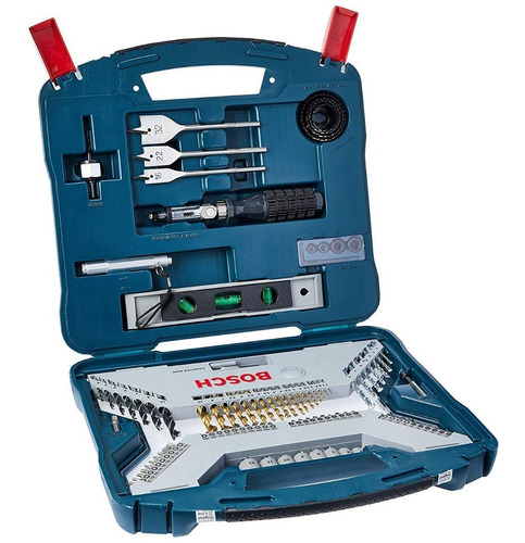 Imagen 1 de 4 de Maletín X-line Bosch Titanio - 100 Unidades