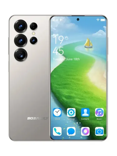 Celular 5G Android 15 16 Gb Ram + 512 Gb Rom 6,78 Polegadas, Dois Cartões Sim, Dois Cartões Sim, Bateria 5000 Mah, 32MP Camera, Ip68 Titanium gray
